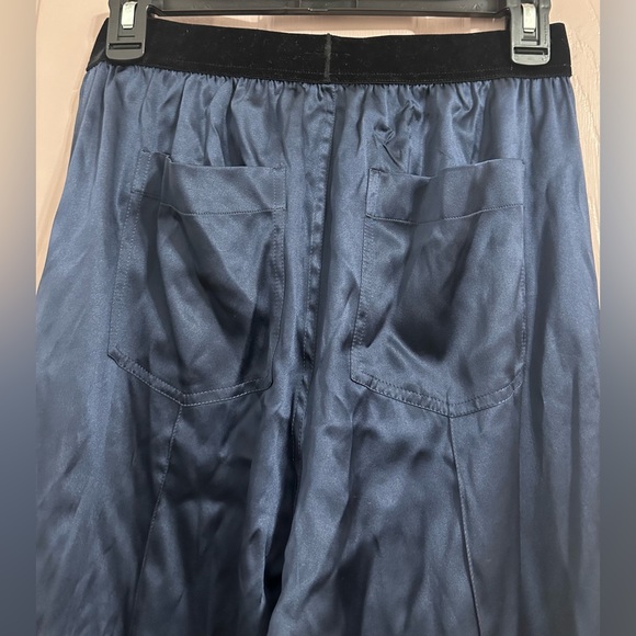 Tom Ford Silk Pyjama Pant In Midnight Blue - Picture 6 of 9